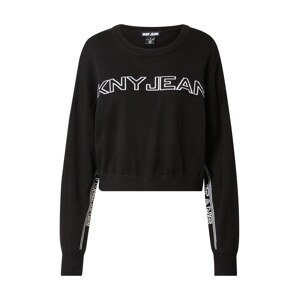 DKNY Pullover  biela / čierna