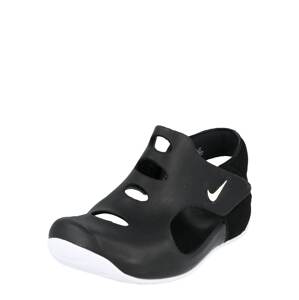 NIKE Plážové / kúpacie topánky 'Sunray Protect 3'  čierna / biela