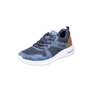 RIEKER Sneaker  modrá / tmavomodrá / hnedá