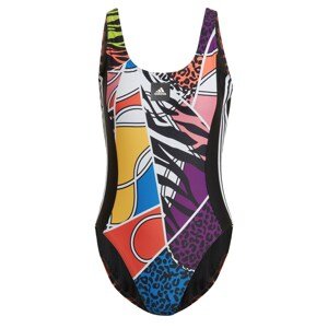ADIDAS PERFORMANCE Športové jednodielne plavky 'RICHI'  čierna / zmiešané farby