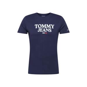 Tommy Jeans Tričko 'ENTRY'  námornícka modrá / červená / biela