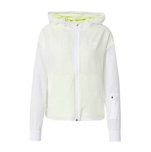 Lacoste Sport Športová bunda  biela / svetložltá