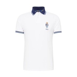 Polo Ralph Lauren Tričko  námornícka modrá / svetlomodrá / hnedá / biela
