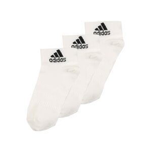 ADIDAS PERFORMANCE Športové ponožky 'LIGHT ANK 3PP'  biela / čierna