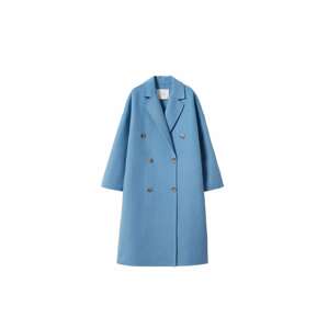 MANGO Prechodný kabát 'Picarol'  modrá