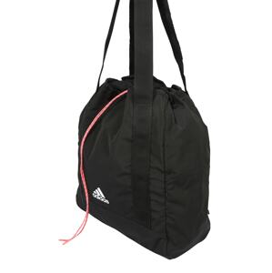 ADIDAS PERFORMANCE Športová taška  čierna / biela / koralová