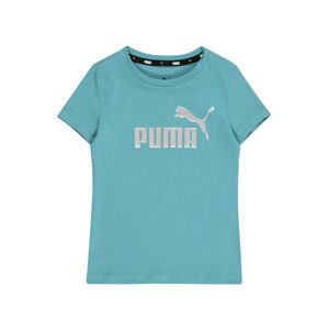 PUMA Funkčné tričko  strieborná / modrá