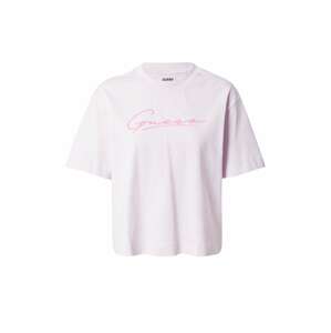 GUESS Funkčné tričko  svetlofialová / ružová