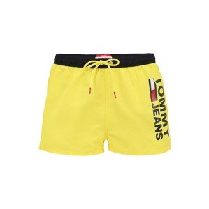 Tommy Hilfiger Underwear Plavecké šortky  žltá / čierna / biela / červená