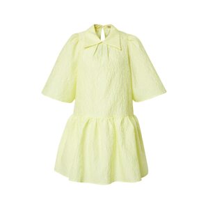 Stella Nova Košeľové šaty 'Hiba'  pastelovo žltá