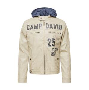 CAMP DAVID Prechodná bunda  béžová / modrá