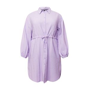 Vero Moda Curve Košeľové šaty  purpurová