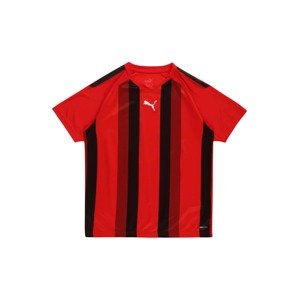 PUMA Funkčné tričko 'TeamLiga'  červená / čierna / biela
