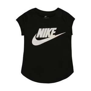 Nike Sportswear Tričko 'AURA FUTURA'  čierna / biela
