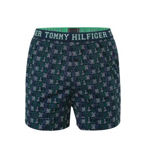 Tommy Hilfiger Underwear Boxerky  tmavomodrá / modrosivá / trávovo zelená / biela