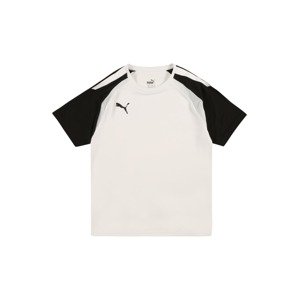 PUMA Funkčné tričko 'TEAMPACER'  biela / čierna