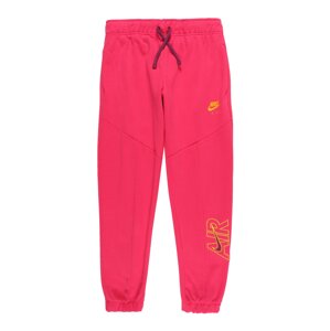 Nike Sportswear Nohavice  zlatá žltá / šafránová / ružová / burgundská