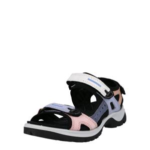 ECCO Trekingové sandále 'Offroad'  levanduľová / šedobiela / staroružová / čierna / modrosivá