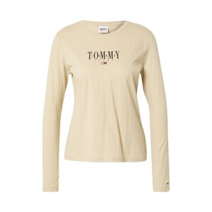 Tommy Jeans Tričko  čierna / tmavomodrá / biela / červená / tmelová