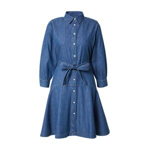 Lauren Ralph Lauren Košeľové šaty 'ZYLPHA'  modrá denim