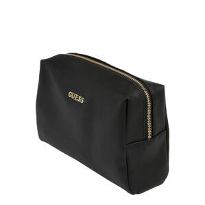 GUESS Kozmetická taška 'VANILLE'  čierna / zlatá