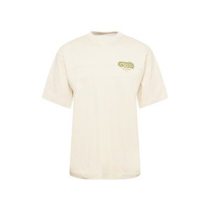 GCDS Shirt  béžová / olivová