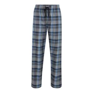 SCHIESSER Pyžamové nohavice  modrosivá / námornícka modrá / svetlomodrá / svetlozelená