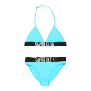 Calvin Klein Swimwear Bikiny  vodová / čierna / biela