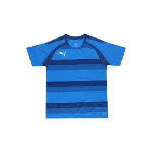 PUMA Funkčné tričko  modrá / tmavomodrá / biela / azúrová