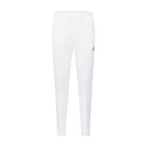 ADIDAS PERFORMANCE Športové nohavice  biela / červená / modrá