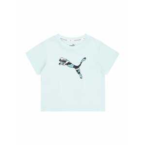 PUMA Funkčné tričko  pastelovo modrá / tyrkysová / biela / čierna
