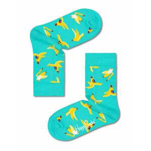 Happy Socks Ponožky 'Banana Break'  nefritová / žltá / tmavočervená / biela