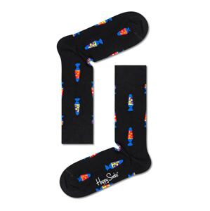 Happy Socks Ponožky 'LIght Me Up'  zmiešané farby / čierna