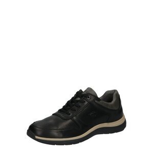 CAMEL ACTIVE Športové šnurovacie topánky  čierna / sivá
