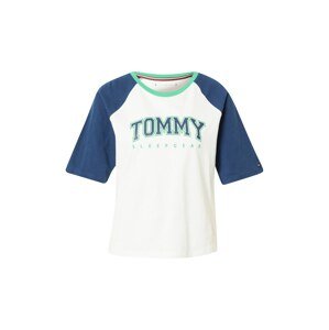 Tommy Hilfiger Underwear Tričká na spanie  námornícka modrá / biela / mätová