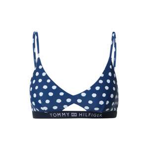 Tommy Hilfiger Underwear Bikinový top  tmavomodrá / nebesky modrá / biela