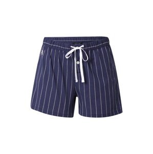 Lauren Ralph Lauren Pyžamové nohavice  námornícka modrá / šedobiela