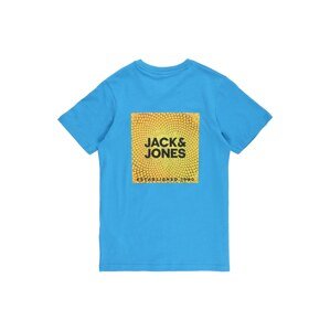 Jack & Jones Junior Tričko 'You'  nebesky modrá / žltá / čierna