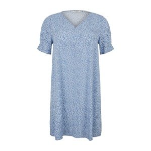 Tom Tailor Women + Šaty  modrá / svetlomodrá / biela
