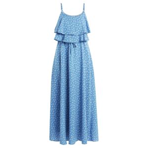 MYMO Letné šaty  modrá / biela