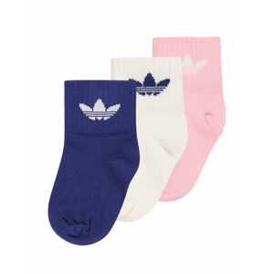 ADIDAS ORIGINALS Ponožky  biela / ružová / modrofialová