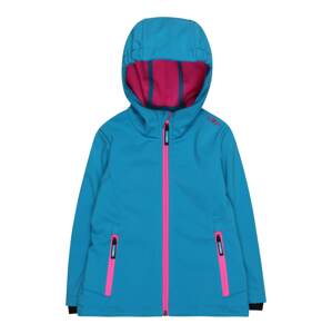 CMP Outdoorová bunda  modrá / ružová / čierna / biela