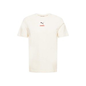 PUMA Funkčné tričko  čierna / koralová / krémová