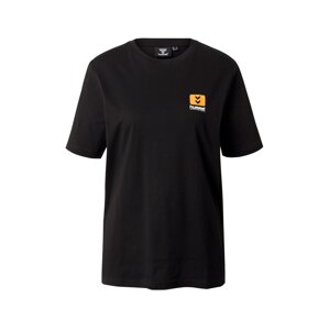 Hummel Funkčné tričko  čierna / biela / oranžová