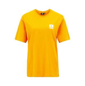Hummel Funkčné tričko  biela / pastelovo oranžová