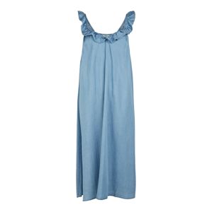 OBJECT Letné šaty 'Lucille'  dymovo modrá
