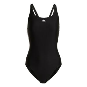 ADIDAS PERFORMANCE Športové jednodielne plavky '3S MID'  čierna