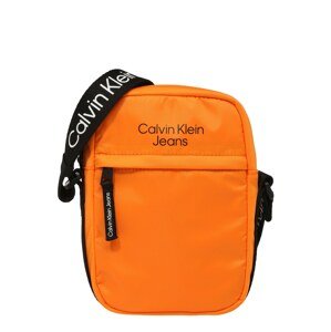 Calvin Klein Jeans Kabelky  oranžová / čierna / biela