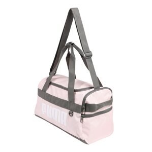 PUMA Športová taška 'Challenger Duffel'  ružová / sivá
