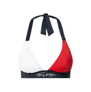 Tommy Hilfiger Underwear Bikinový top  biela / červená / námornícka modrá